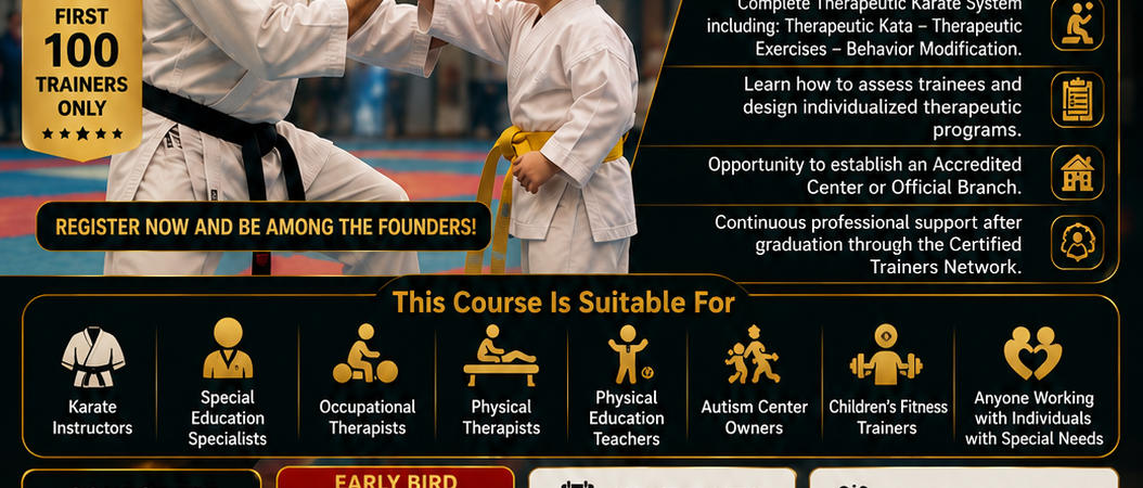 ONLINE THERAPEUTIC KARATE TRAINER COURSE